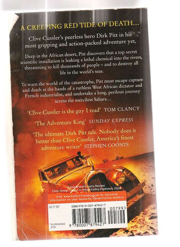 Sahara - Clive Cussler - a Dirk Pitt adventure turned into a movie