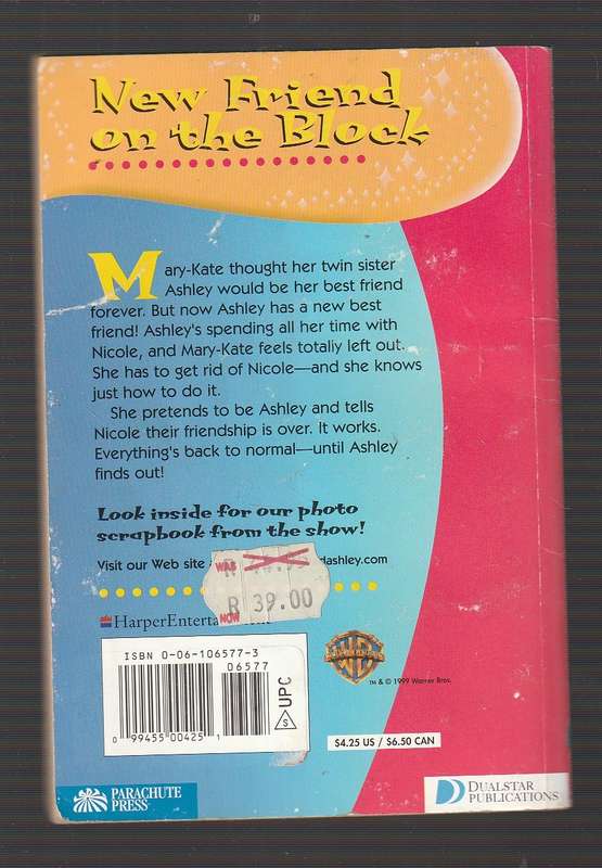 Lot of 6 TWO of a KIND series books - Judy Katscke - Books 1 - 5 -7 - 10 - 15 16