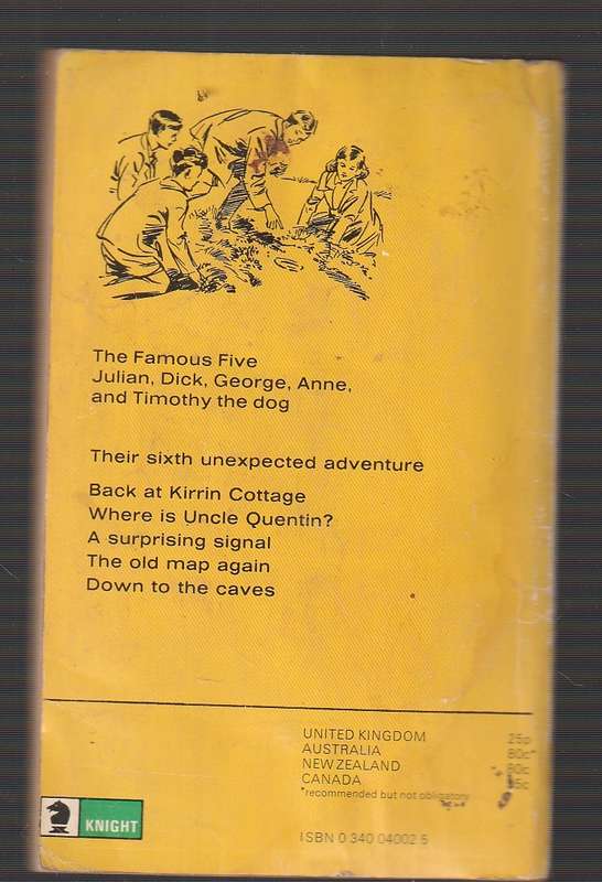 Five on Kirrin Island again - Enid Blyton - No 6 1973 - Famous Five