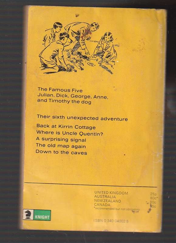 Five on Kirrin Island again - Enid Blyton - No 6 1973 - Famous Five