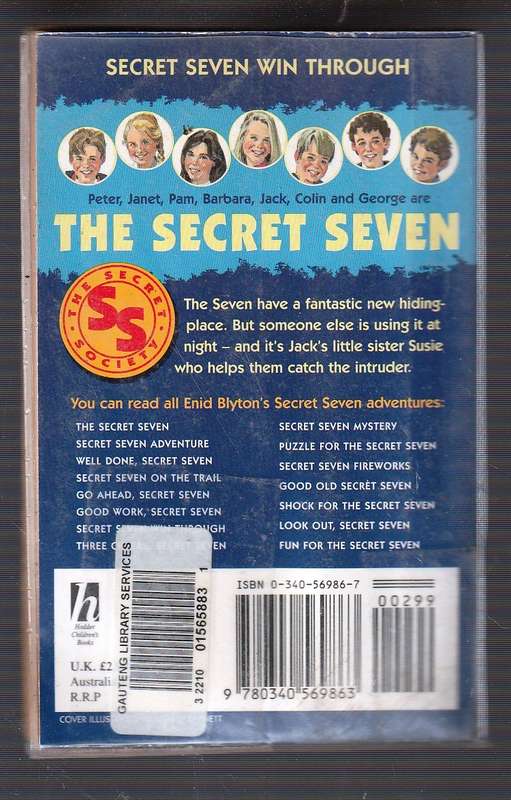The Secret 7 win Through - Enid Blyton - Book 7
