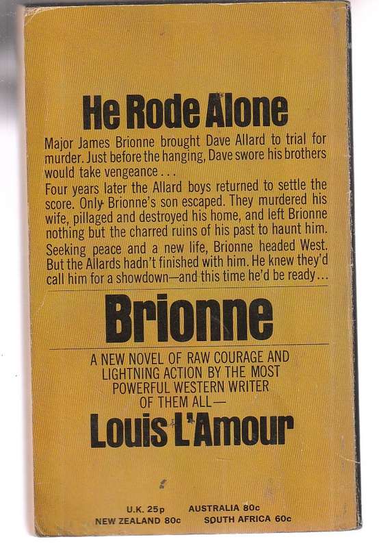 Brionne - Louis L'Amour - Western