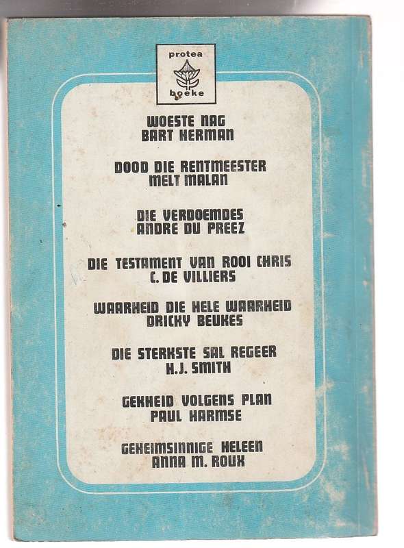 Gekhied volgens plan - Paul Harmse - Speurverhaal