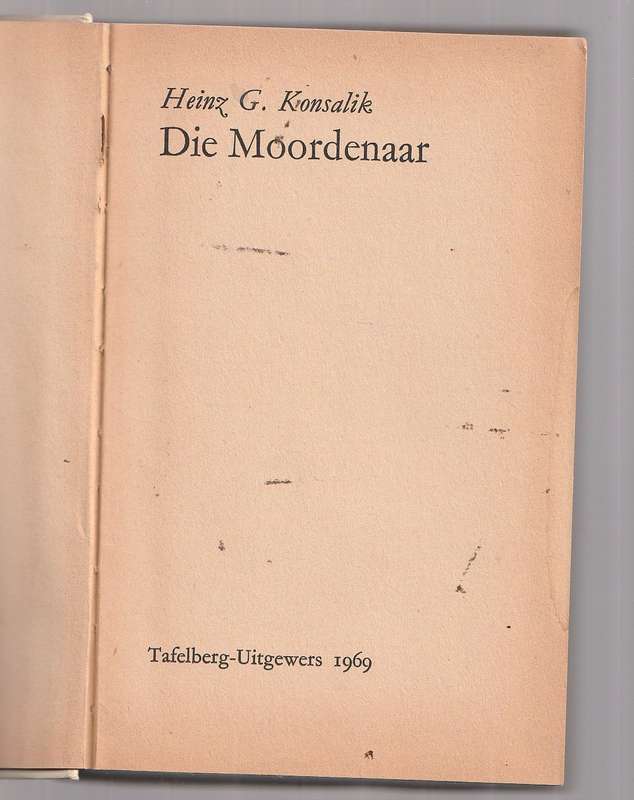 Die Moordenaar - Konsalik
