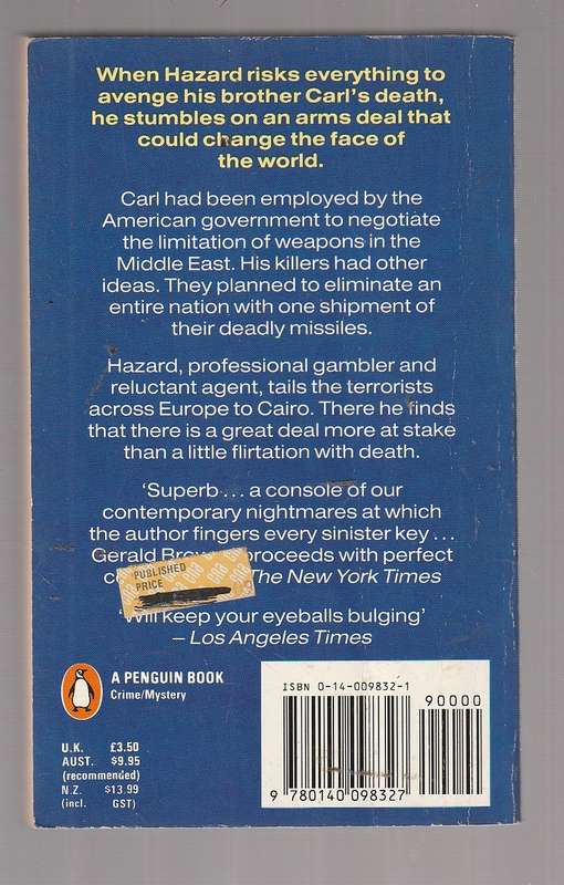 Hazard - Gerald A Browne - He risks everything to avenge his brothers death