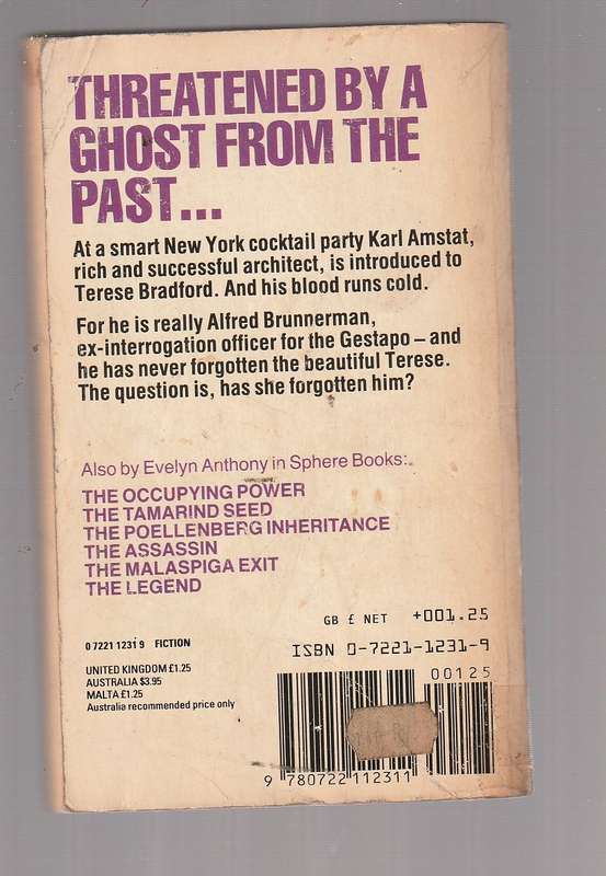 The Rendezvous - Evelyn Anthony - Is the secret of Karl still safe when he saw the beautiful Terese?