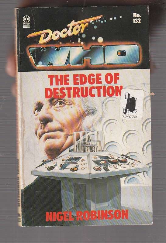 Dr Who no 132 - The edge of Destruction - Nigel Robinson