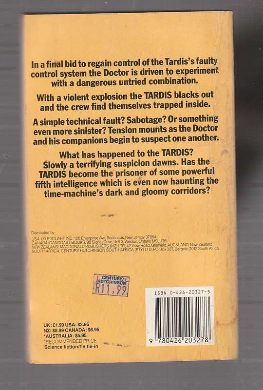 Dr Who no 132 - The edge of Destruction - Nigel Robinson