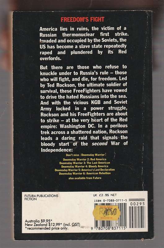 Doomsday Warrior no 7 - Ryder Stacy - American Defiance - post apocalyptic
