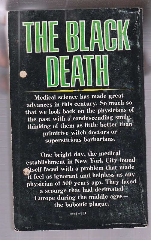 Plague - Jonathan Blake - New York is helpless in the face of the Bubonic Plague