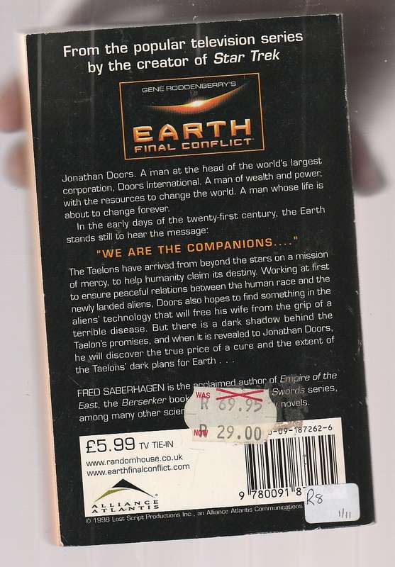 Earth Final Conflict - The Arrival - Fred Saberhagen