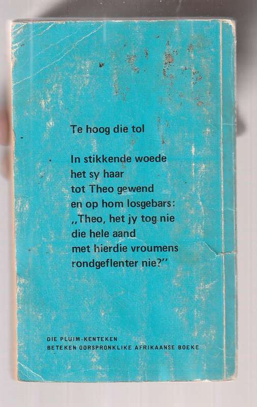 Te Hoog die tol - Joey De La Guerre - avontuurverhaal
