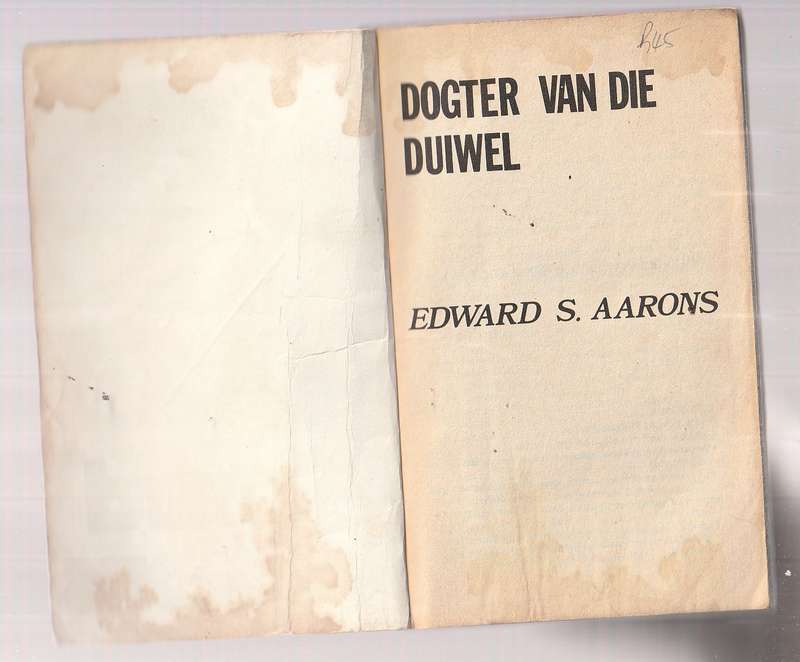 Dogter van die Duiwel - Edward S Aarons - Vertaling Assignment Lili Lamaris