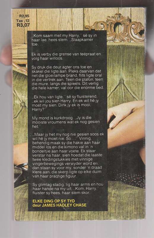 James Hadley Chase - Elke ding op sy tyd (The things men do)