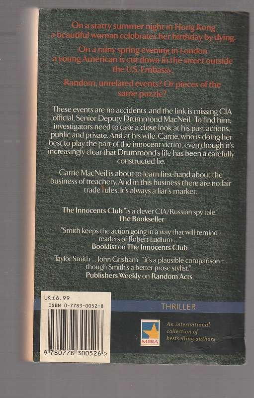 Liar's Market - Taylor Smith - A CIA - Russia spy thriller