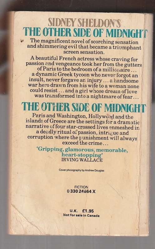 The other side of midnight - Sidney Shelden (d) Scorching sensation and shimmering evil