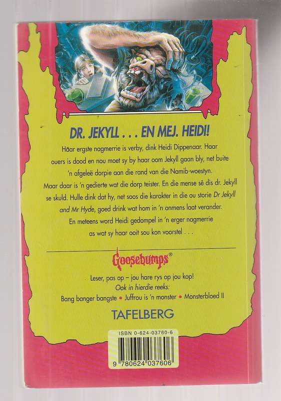 Jekyll en Heidi - RL Stine - Grillers nr 10
