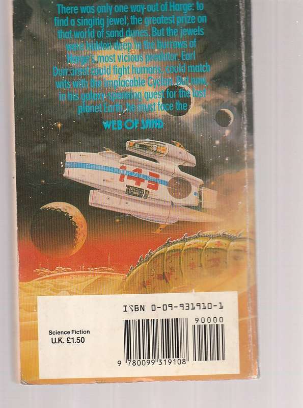 Web of Sand - EC Tubb - Sci Fi - Book 20 of the Dumarest Saga