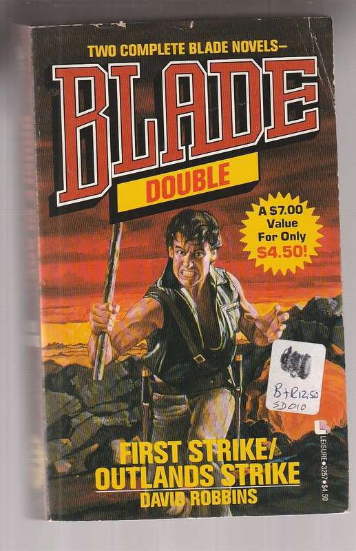 Blade double book - David Robbins - First Strike & Outlands Strike