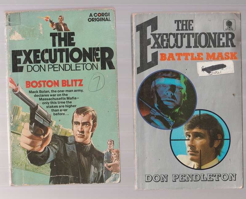 Mack Bolan / Executioner lot of 10 books - See description for Details