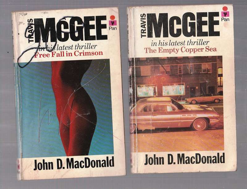 Lot of 4 Travis McGee Crime thrillers by John D McDonald