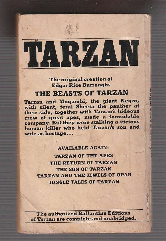 The Beasts of Tarzan - Edgar Rice Buroughs - Tarzan no 3