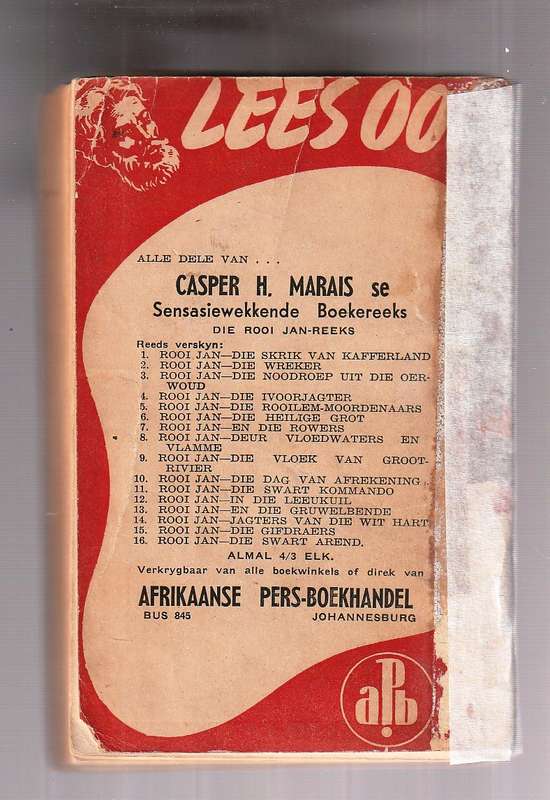 Rooi Jan nr 17 APB 1949 - Die Skedeldraers