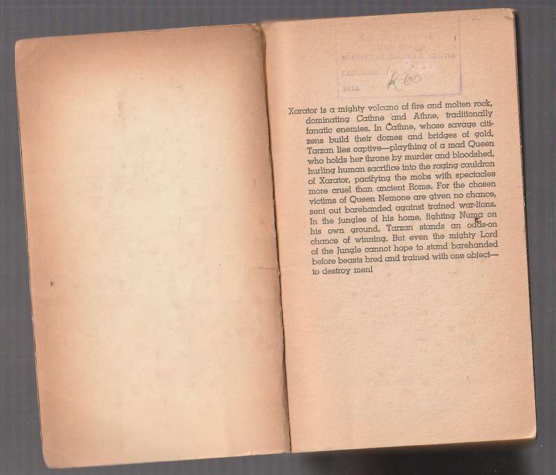 Tarzan and the city of gold - Edgar Rice Burroughs  Tarzan no 16