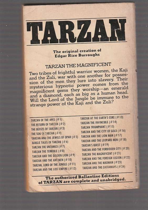Tarzan the magnificent - Edgar Rice Burroughs - Tarzan 21