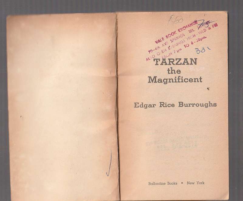 Tarzan the magnificent - Edgar Rice Burroughs - Tarzan 21