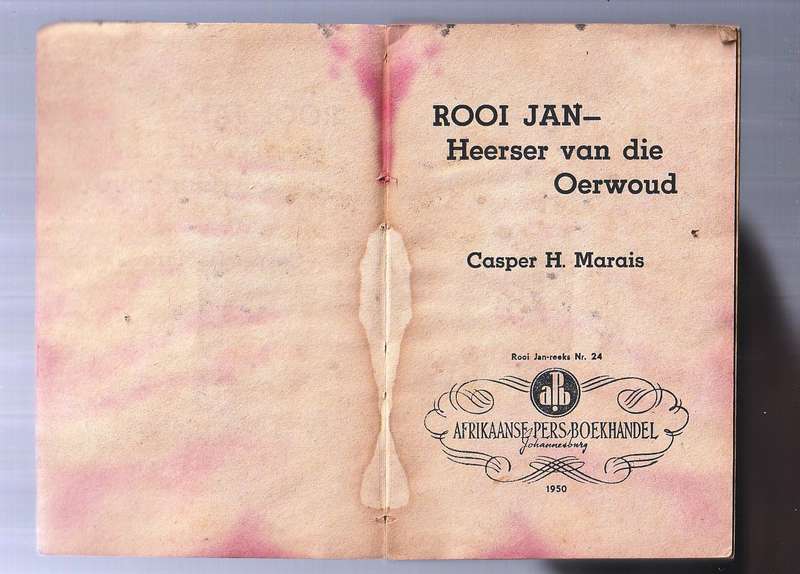 Rooi Jan nr 24 APB 1950 - Heerser van die Oerwoud