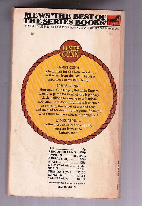 Blood Brand - John Delaney - James Gunn Western no 4