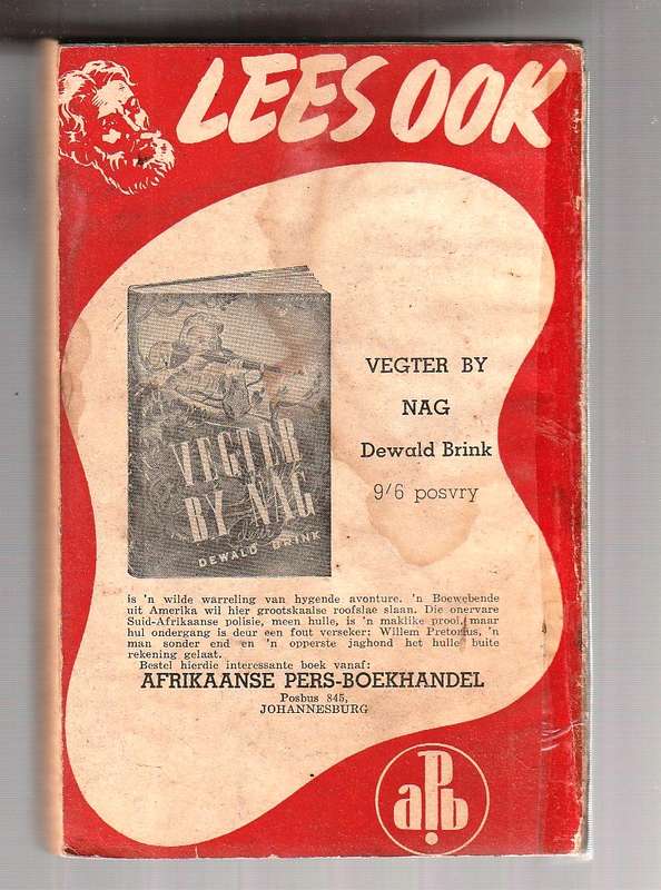 Rooi Jan nr 14 APB 1948 - Jagters van die Wit hart