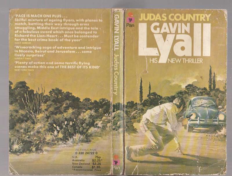 Judas Country - Gavin Lyall  - a dramatic crime thriller