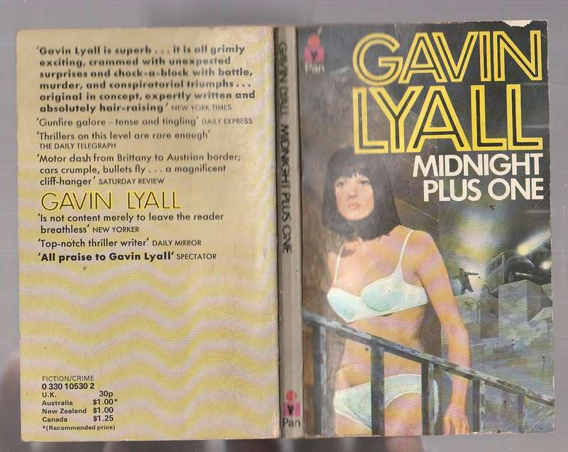 Midnight plus one - Gavin Lyall - a crime thriller