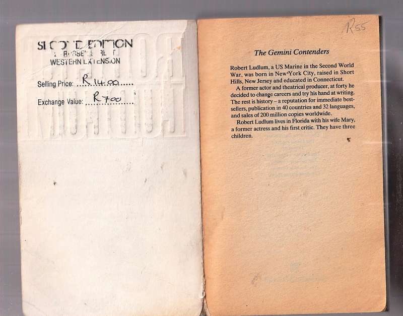 The Gemini contenders - Robert Ludlum - The trail of a document box that could tear religions apart