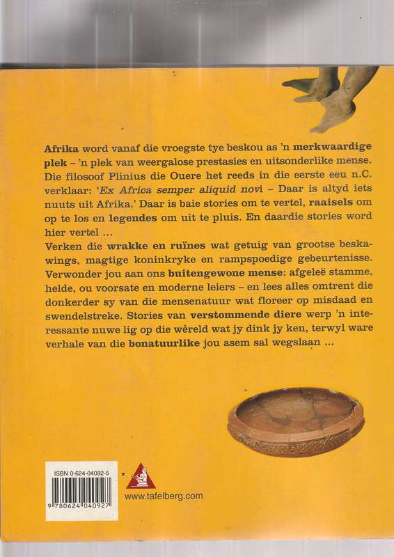 Suid-Afrika Raar maar Waar - Rob Marsh - Legendes - geestes wereld - Swendelaars - Geskiedenis