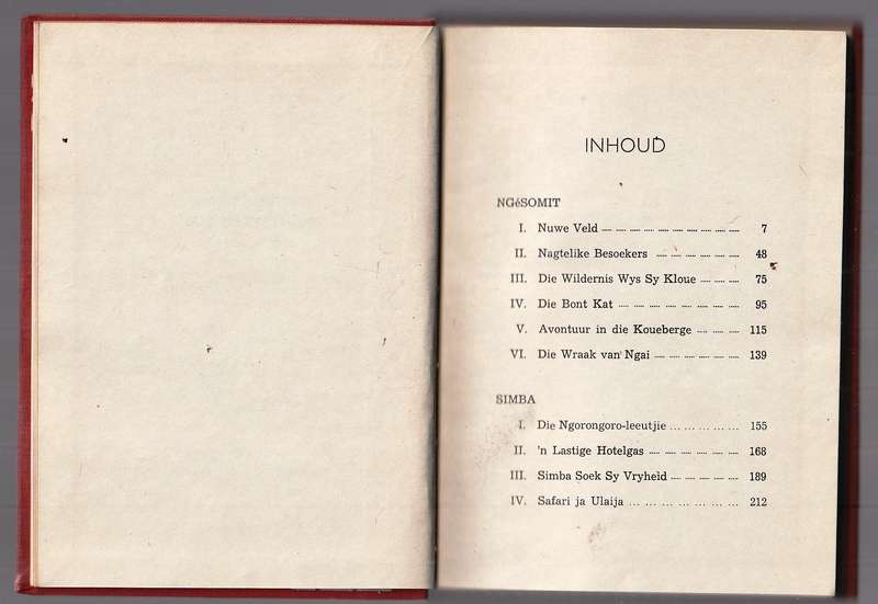 Simba - Sangiro - 1952 - Jag avonture