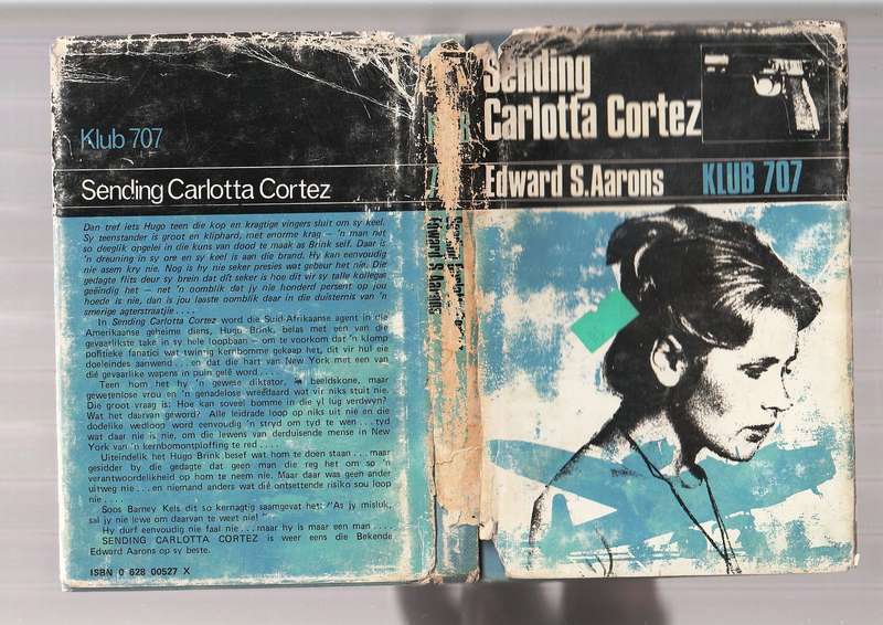 Sending Carlotta Cortez - Edward S Aarons - Klub707 - Hugo Brink Spioenasie reeks