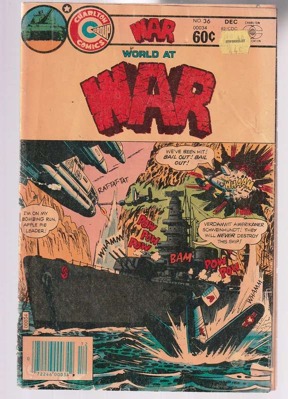 World at War no 36 - Charton Comic 1982