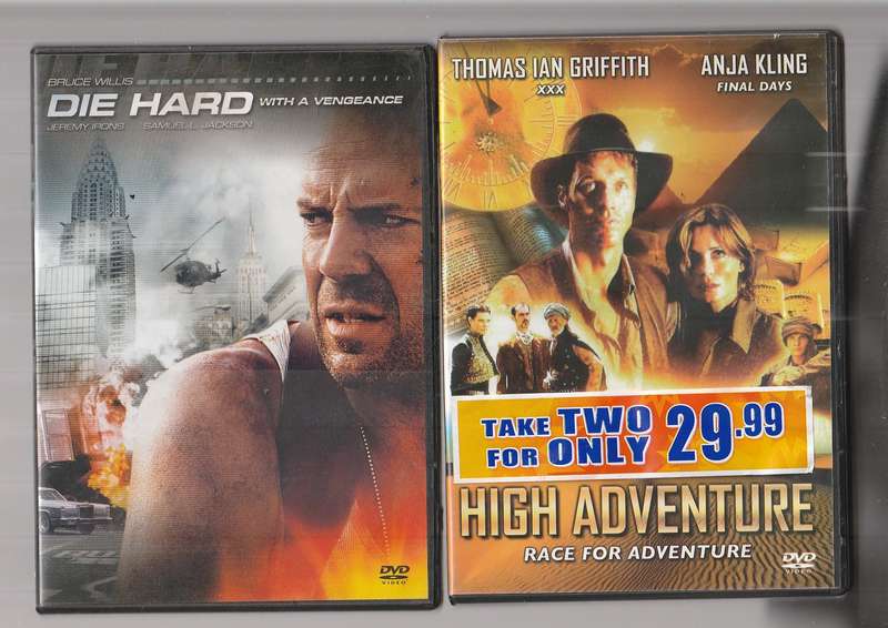 Lot of 10 - Action DVD's - See scans for titles (DVD027)