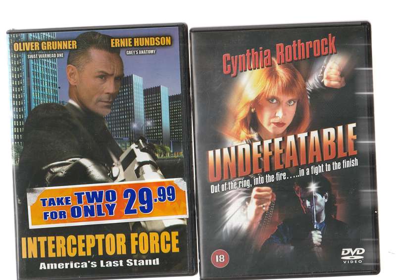 Lot of 10 - Action DVD's - See scans for titles (DVD025)