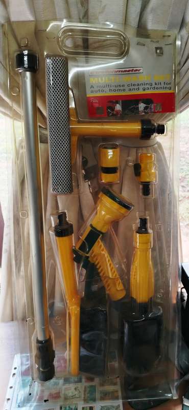 Car Wash Kit - Stretchmaster multi use Cleaning Kit (Car - home - Garden) (MWK012)