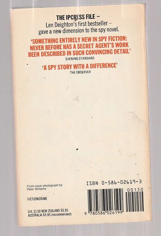 The Ipcress File - Len Deighton - Espionage - You saw the movie now read the book