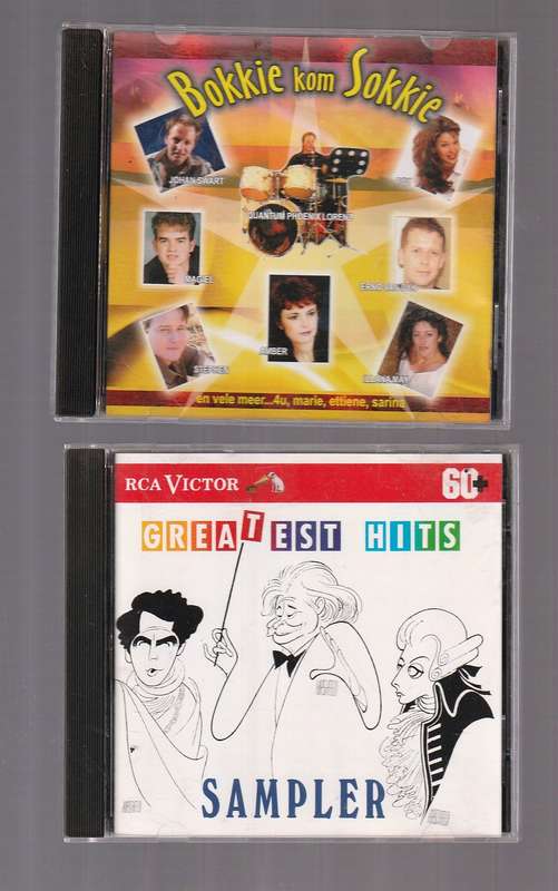 Lot of 10 - Variety pack of music CD's - see pictures for titels and details (MCD031)