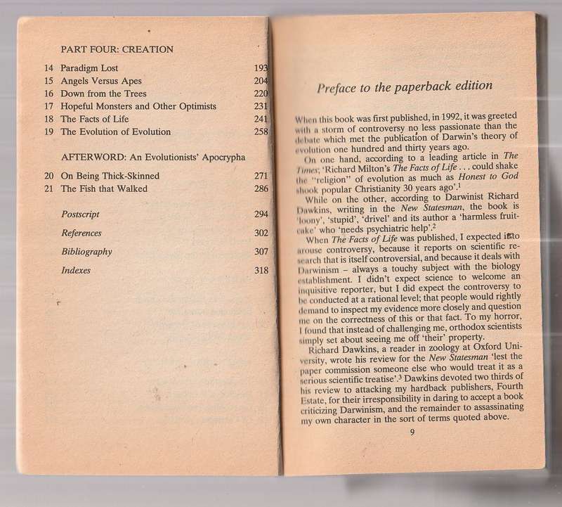 The Facts of Life - Richard Milton - Shattering the myths of Darwinism