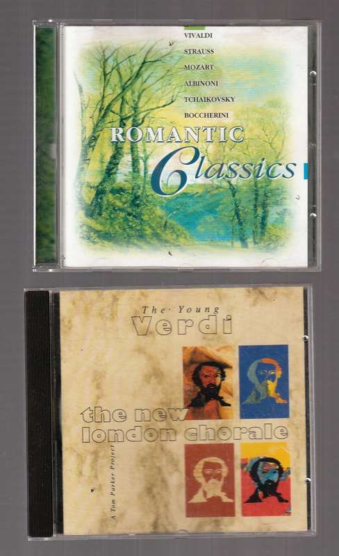 Lot of 10 - Variety pack of music CD's - see pictures for titels and details (MCD031)