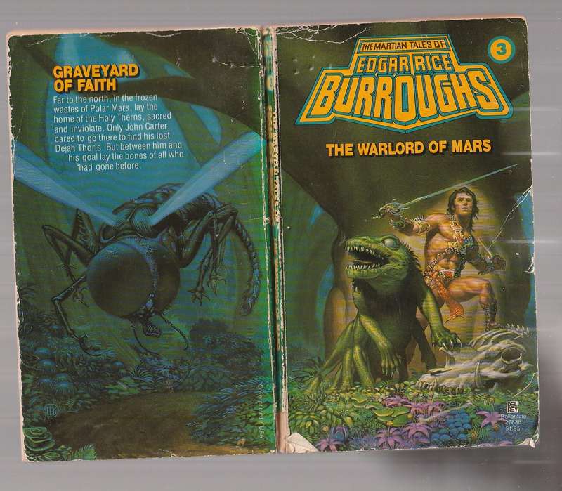 The Warlords of Mars - ER Burroughs - Martian Chronicals no 3 - a John Carter story