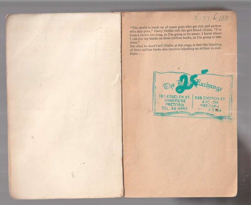 You've got it comming - James Hadley Chase - Harry hijacked a plane with $3Million in diamonds ....