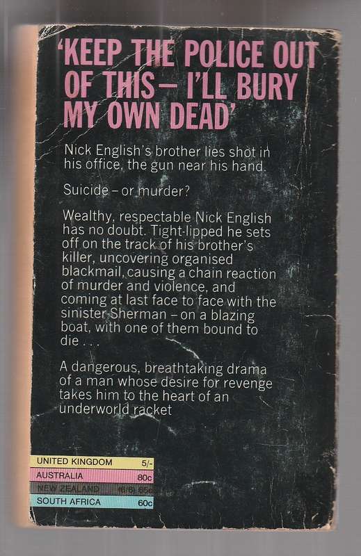 I'll bury my dead - James Hadley Chase - Nic was sure his brothers death was not suicide